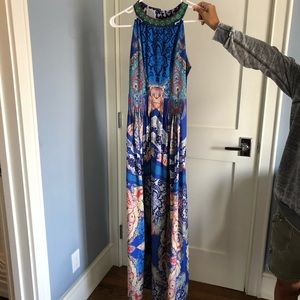 Blue Maxi Dress